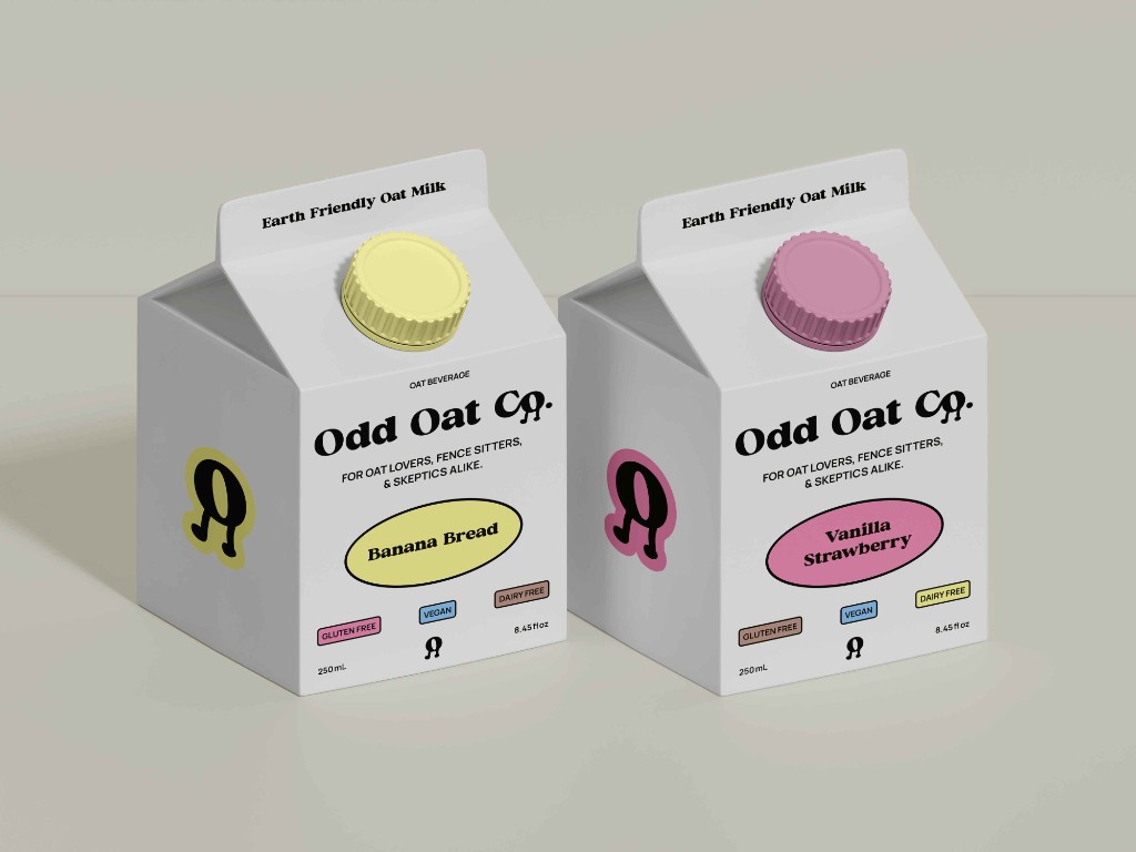 Odd Oat branding card